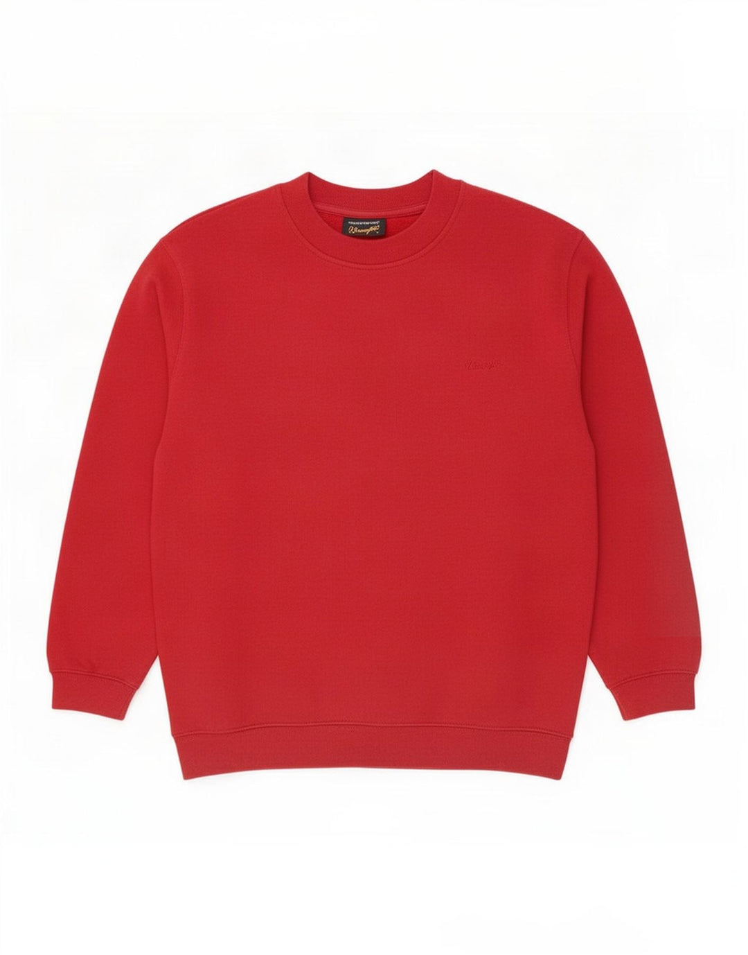 Wrangler Sweatshirt til mænd, stor rød bomuld
