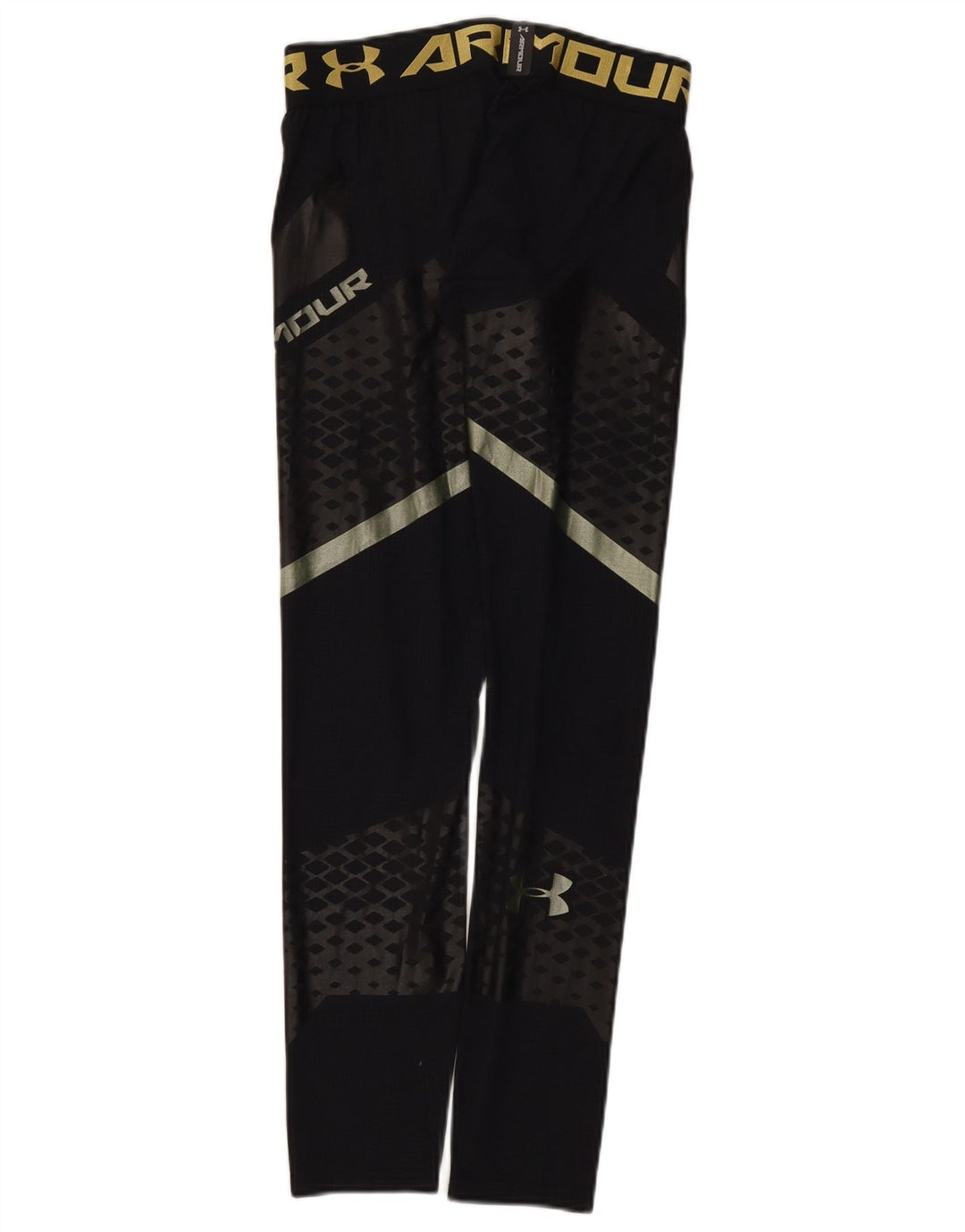 Under Armour Grafiske Leggings til mænd Lille sort farveblok