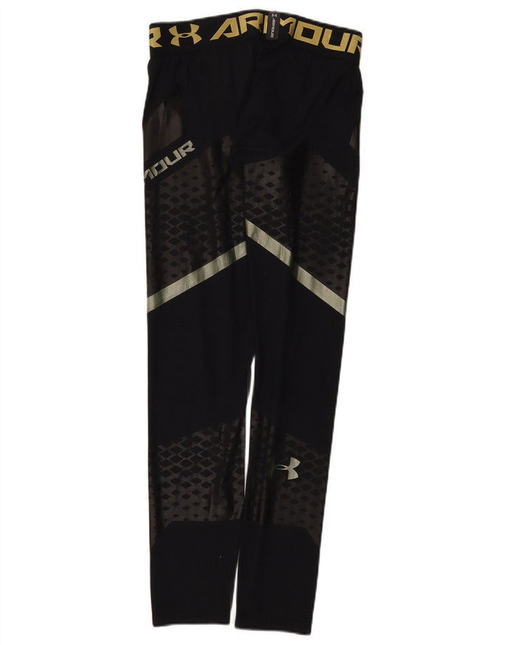 Under Armour Grafiske Leggings til mænd Lille sort farveblok