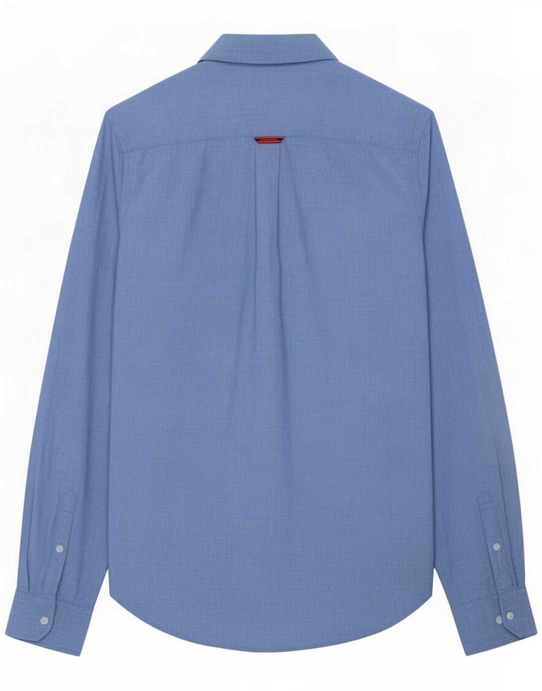 Superdry Herreskjorte Medium Blue Flecked Linen