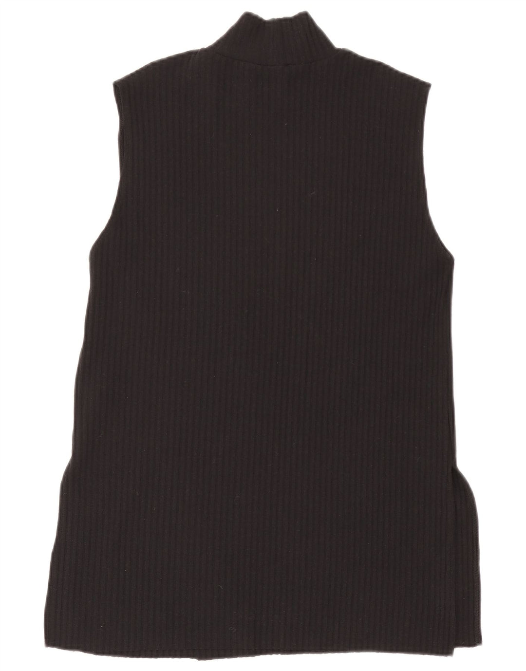 Zara Dame Vest Tank Top UK 12 Medium Sort Polyester
