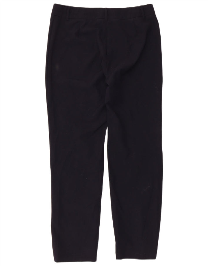 Marks & Spencer Dame Casual Bukser UK 12 Medium W32 L29 Navy Blue