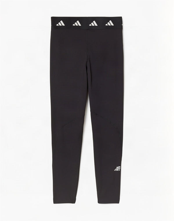 Adidas Dame Aeroready Grafiske Leggings UK 8/10 Small Black