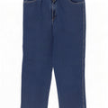 Farah Dame Klassiske Straight Jeans W36 L27 Blå Bomuld