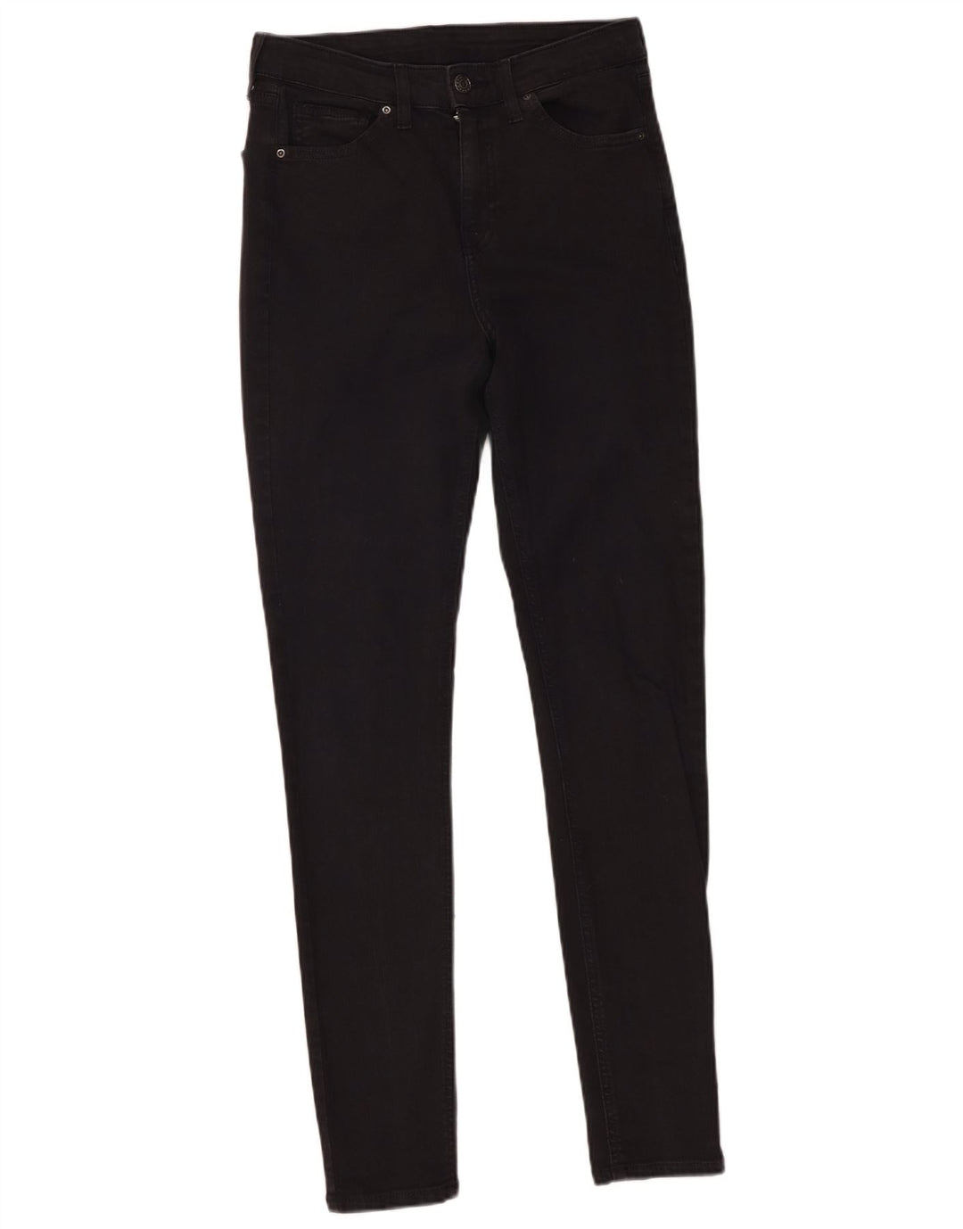 Topshop Dame Skinny Jeans W28 L29 Sort Polyester