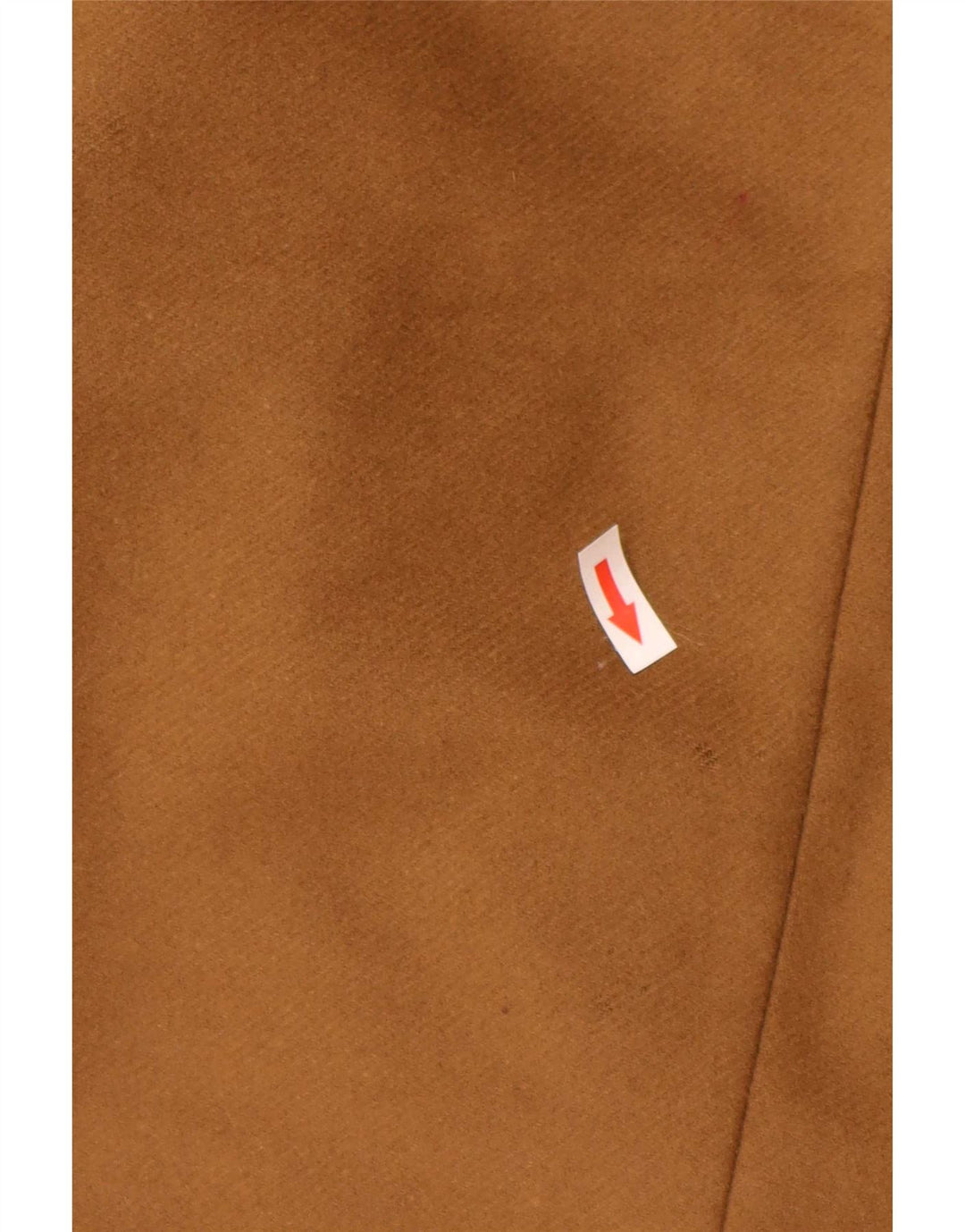 Zara Dame Dobbeltradet Frakke UK 10 Small Beige Uld