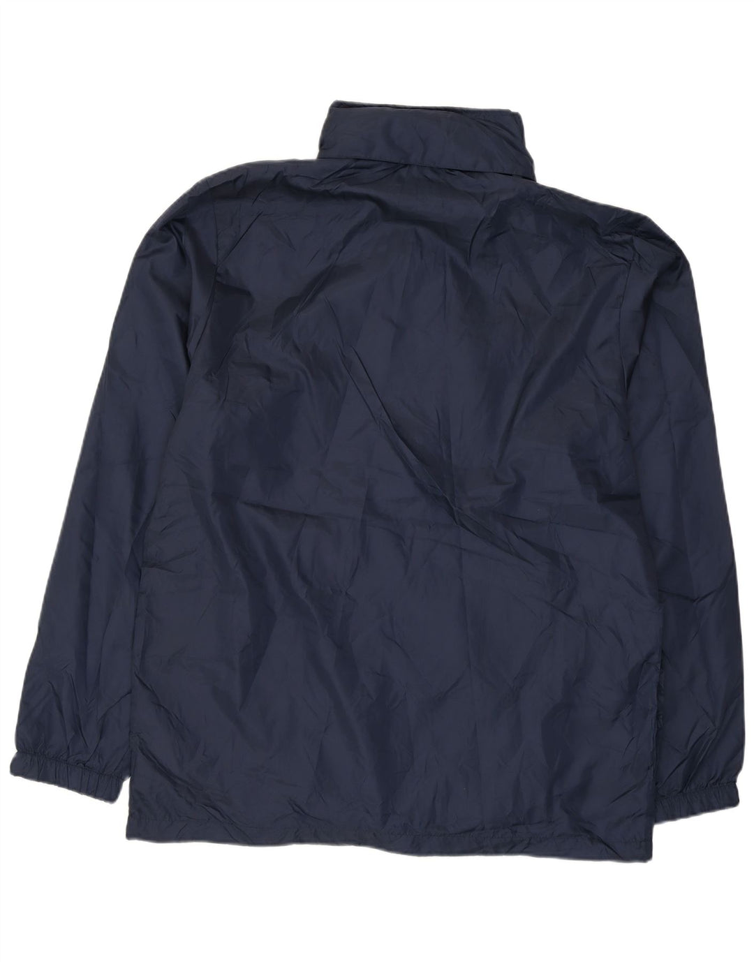 KAPPA Herre Windbreaker Jacket UK 40 Large Navy Blue Polyester