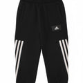 ADIDAS Boys Tracksuit Trousers Joggers 5-6 Years  Black