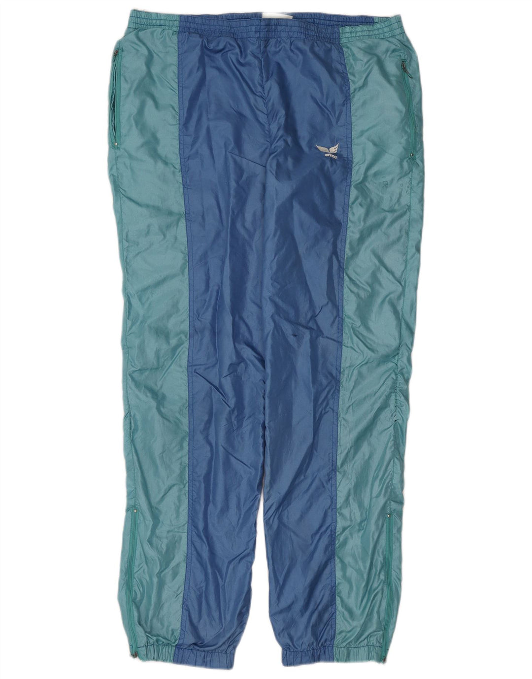 Erima Herre træningsdragt Bukser Joggers Large Blue Colourblock Polyamid