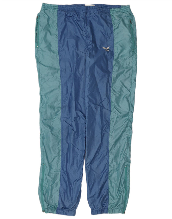 Erima Herre træningsdragt Bukser Joggers Large Blue Colourblock Polyamid
