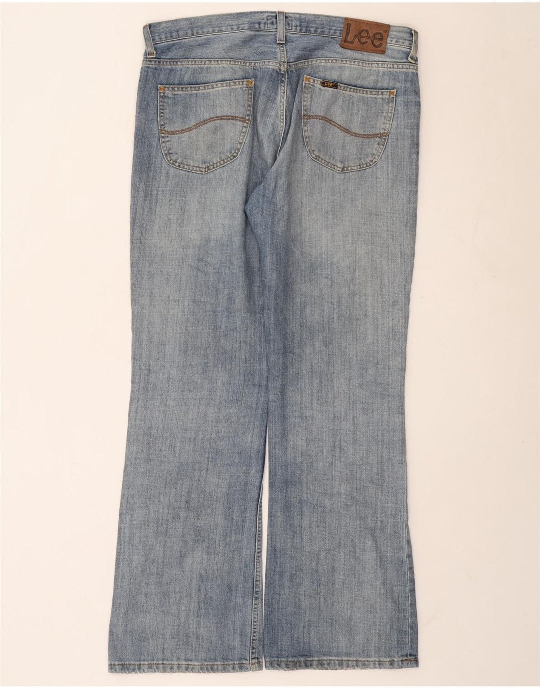 Lee Herre Denver Bootcut Jeans W36 L32 Blå Bomuld