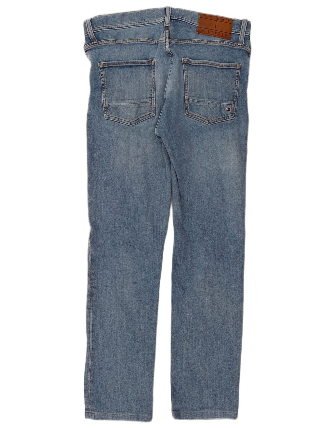 Tommy Hilfiger Dame Slim Jeans W31 L28 Blå Bomuld
