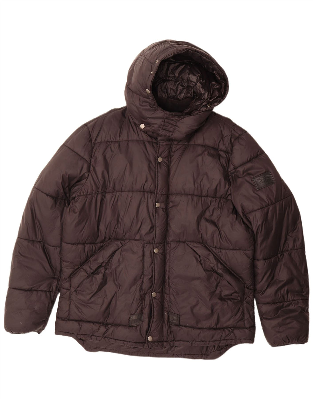 Barbour Herre hættepolstret jakke UK 42 XL Sort polyamid