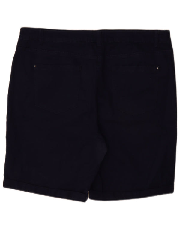M&Co Casual Shorts til kvinder W40 XL Marineblå