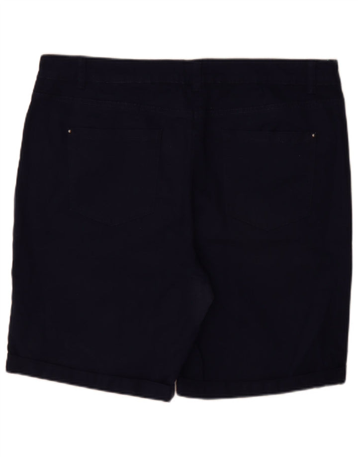 M&Co Casual Shorts til kvinder W40 XL Marineblå