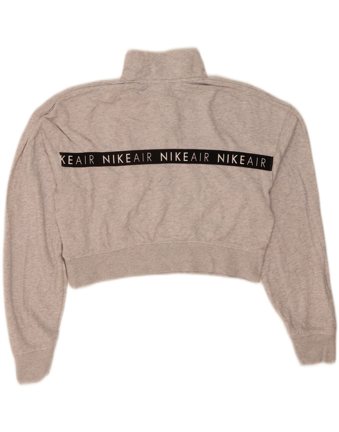 Nike Dame Nike Air Graphic Sweatshirt Jumper UK 14 Medium Grå