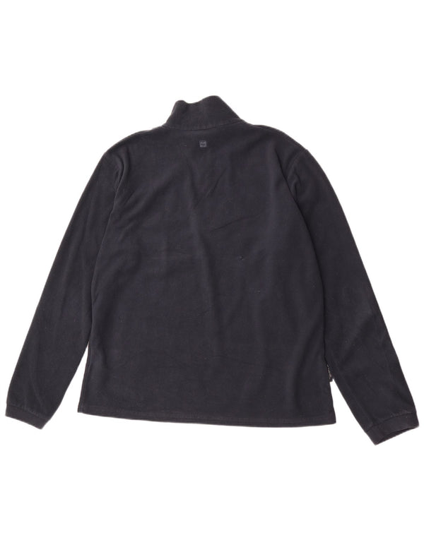 Mountain Warehouse Dame Fleece Jumper med lynlås DK 16 Large Navy Blue