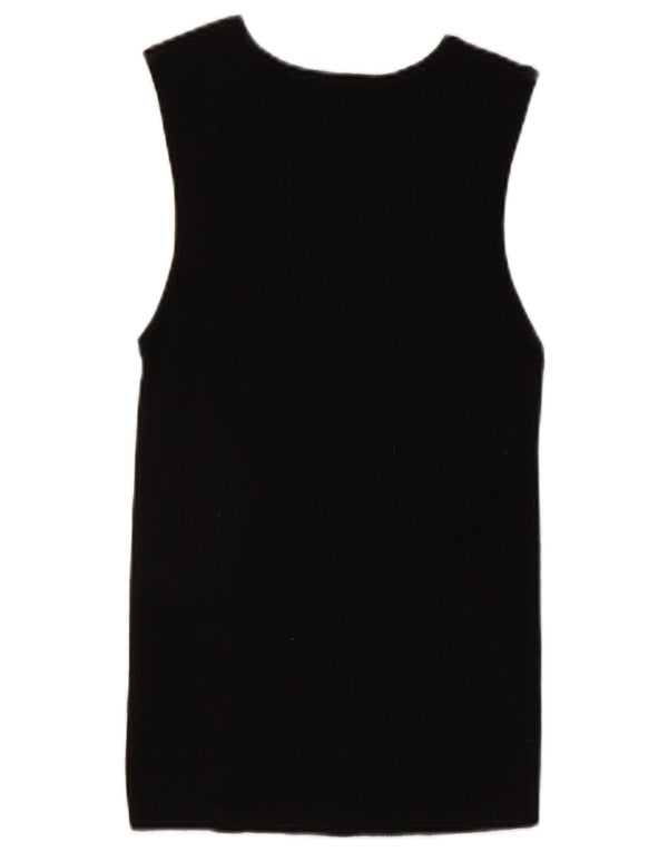 Marks & Spencer Damevest Top UK 16 Large Black Viscose