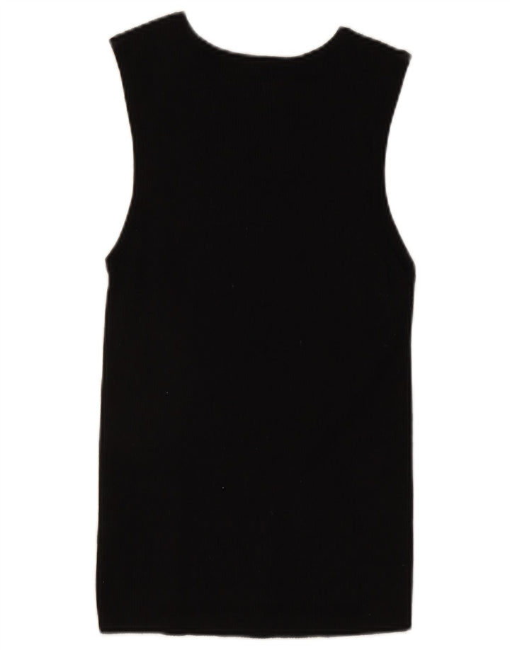 Marks & Spencer Damevest Top UK 16 Large Black Viscose