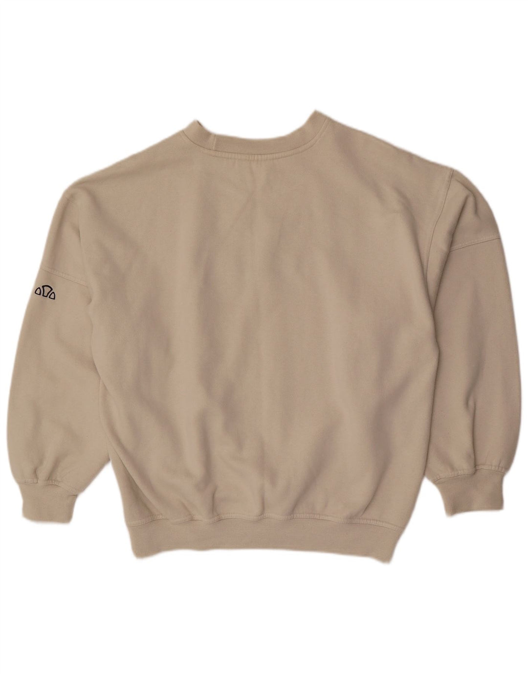 Ellesse Herre Grafisk Sweatshirt Jumper Stor Beige Polyester