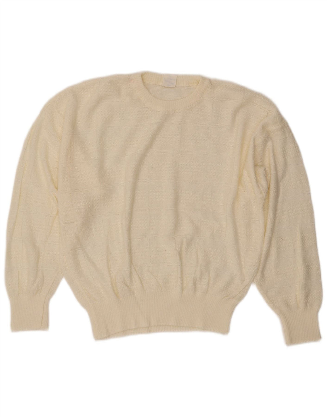 Apart Dame sweater med rund hals EU 44 XL Off White