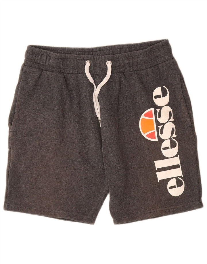 ELLESSE Grafiske sportsshorts til mænd Små grå bomuld