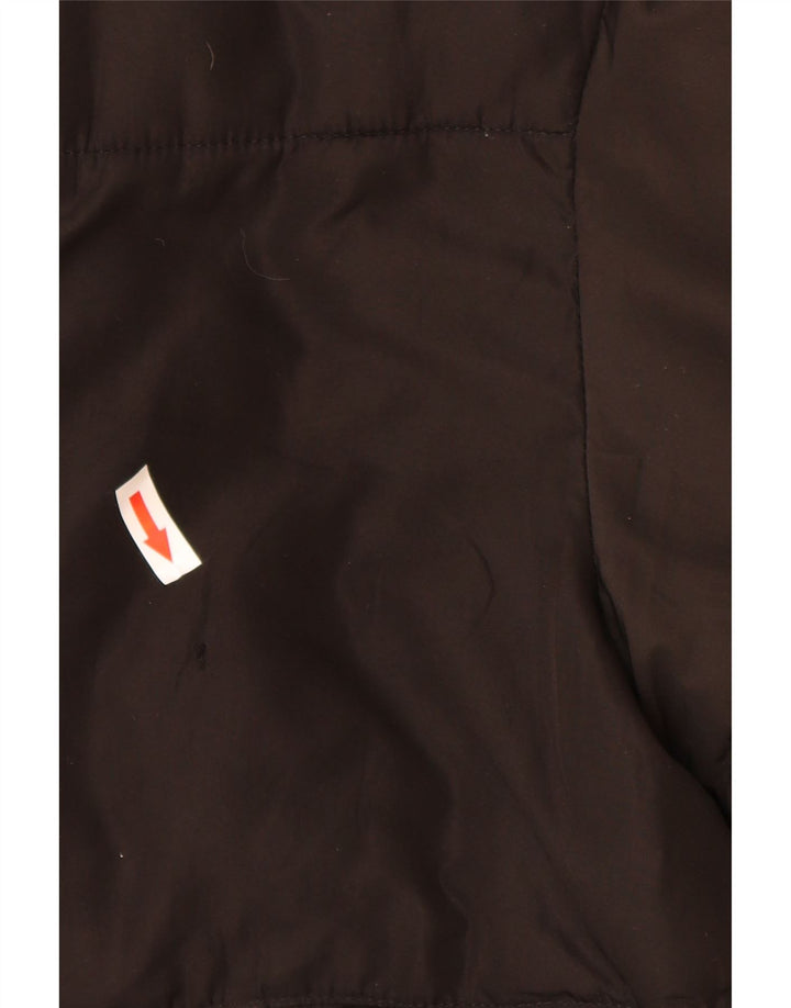 Zara Dame Oversized Polstret Jakke UK 10 Small Black Polyester