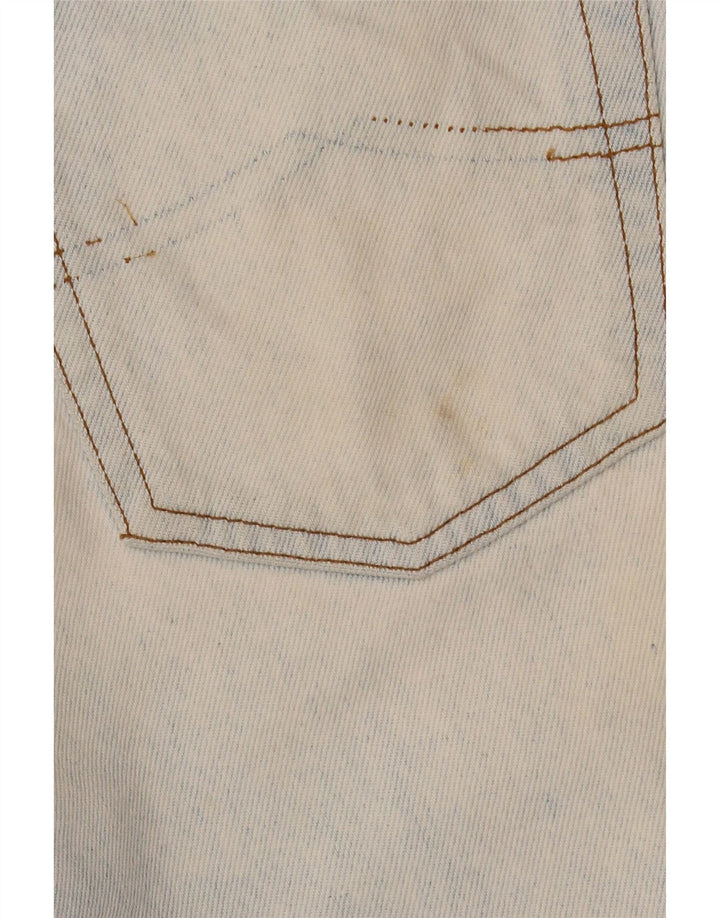 Casucci Herre grafiske denimshorts W30 Medium Blue