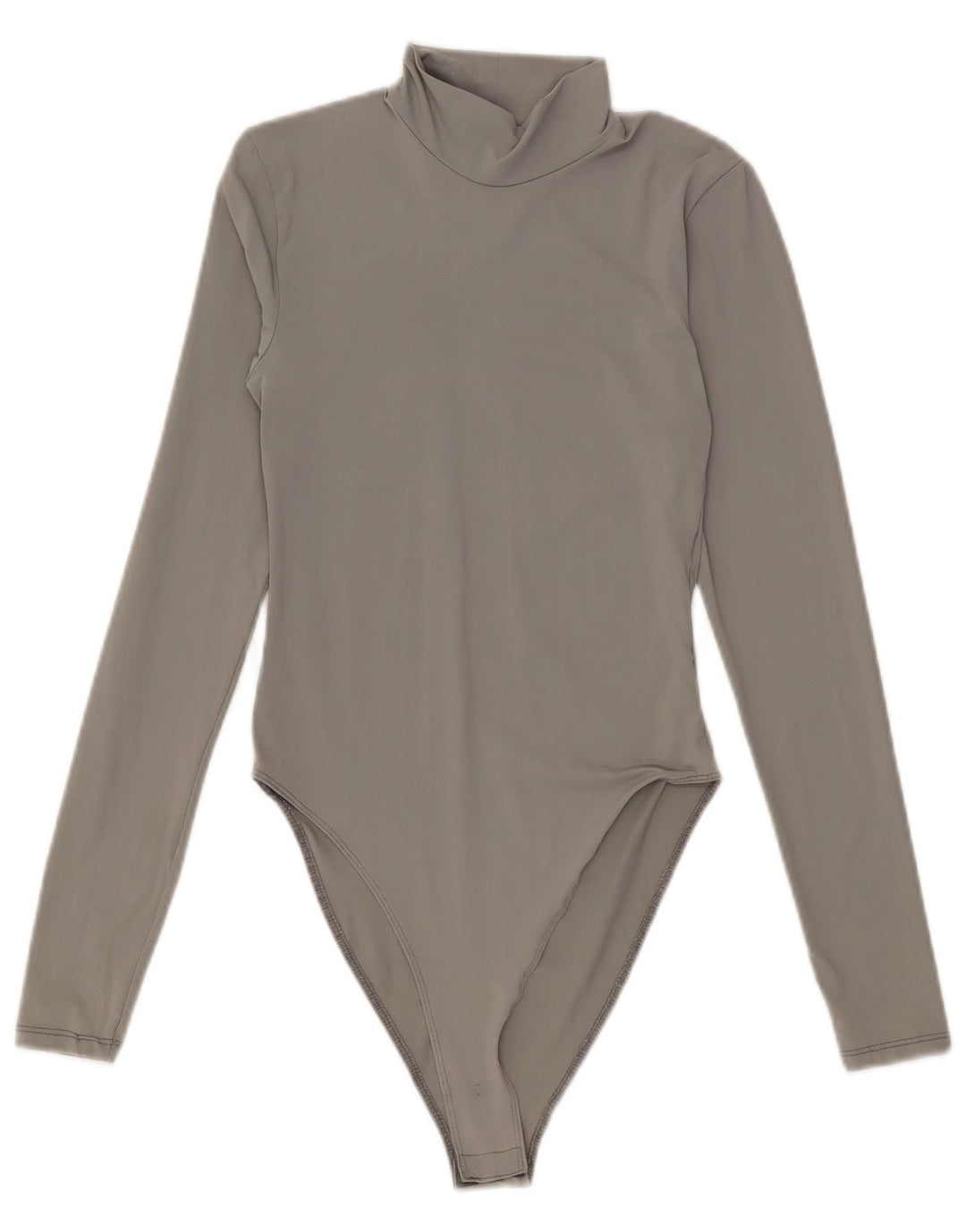 Zara langærmet bodysuit til kvinder UK 12 mellemgrå nylon