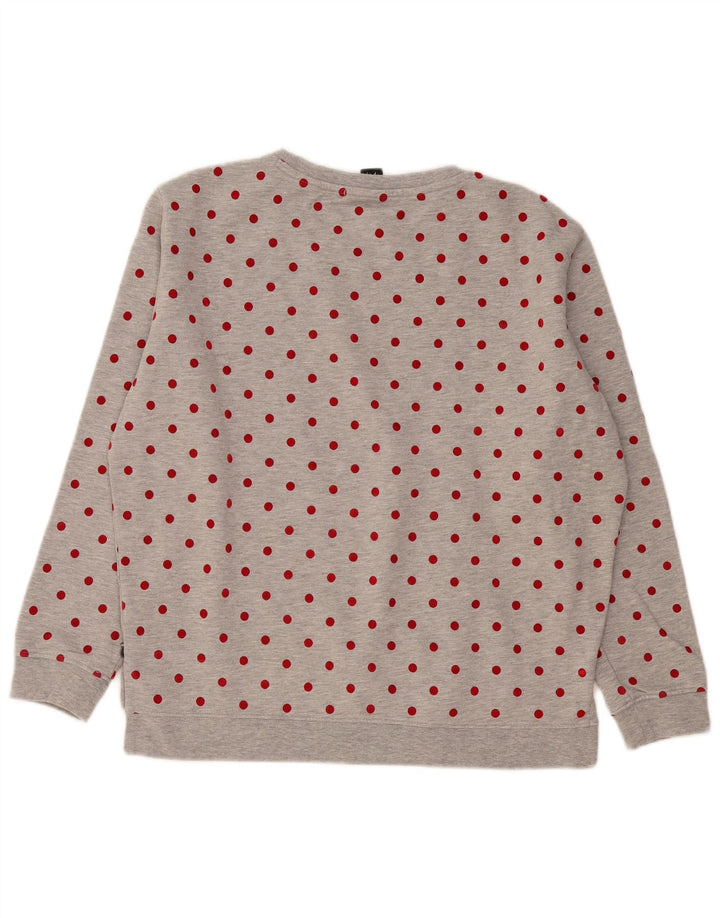 SCOTCH & SODA Oversized sweatshirttrøje til kvinder US 1 XS Grå Polka Dot