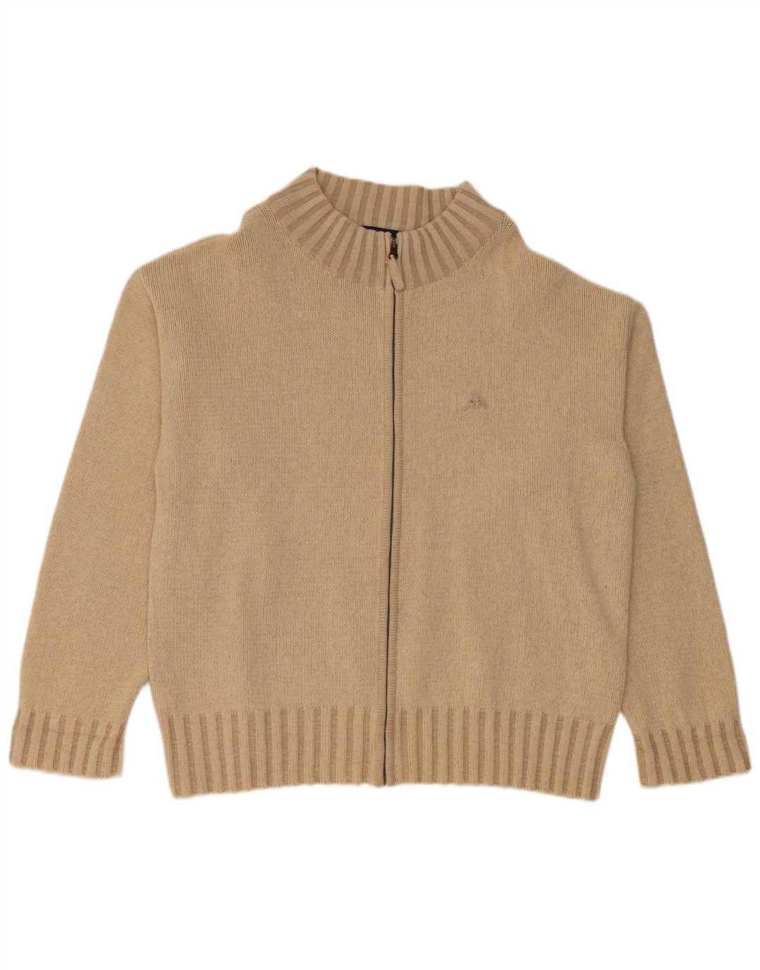Kappa Herre Cardigan Sweater XL Beige Bomuld