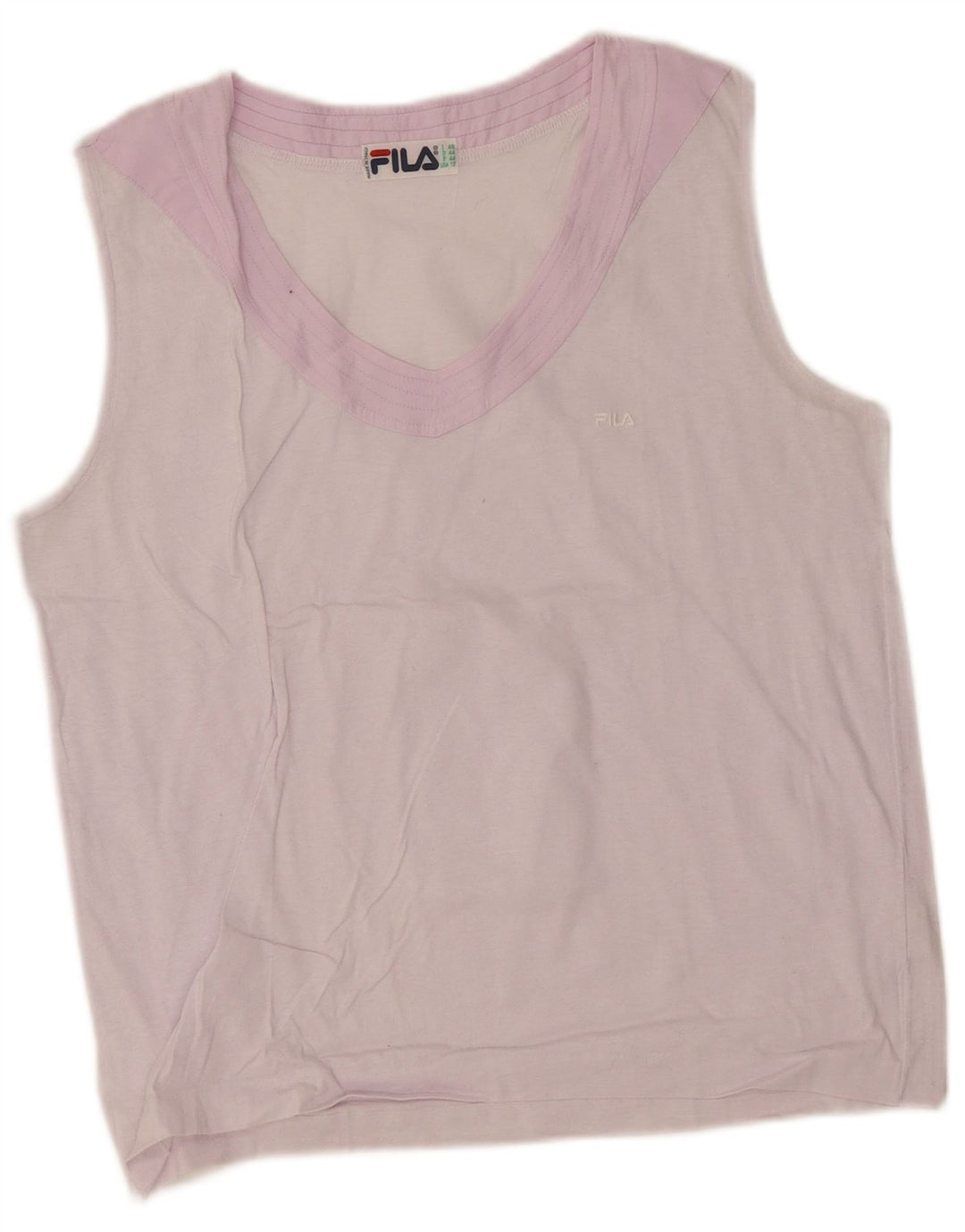 Fila Damevest Top US 12 Stor Lilla Bomuld