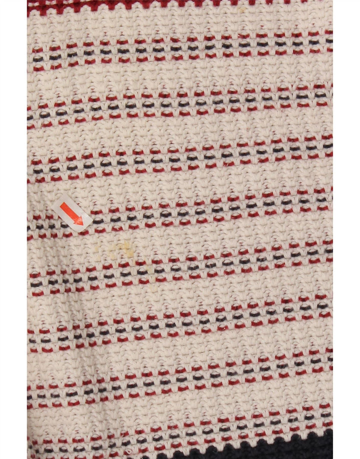 Tommy Hilfiger Herre Crew Neck Jumper Sweater Stor Flerfarvet Stribet