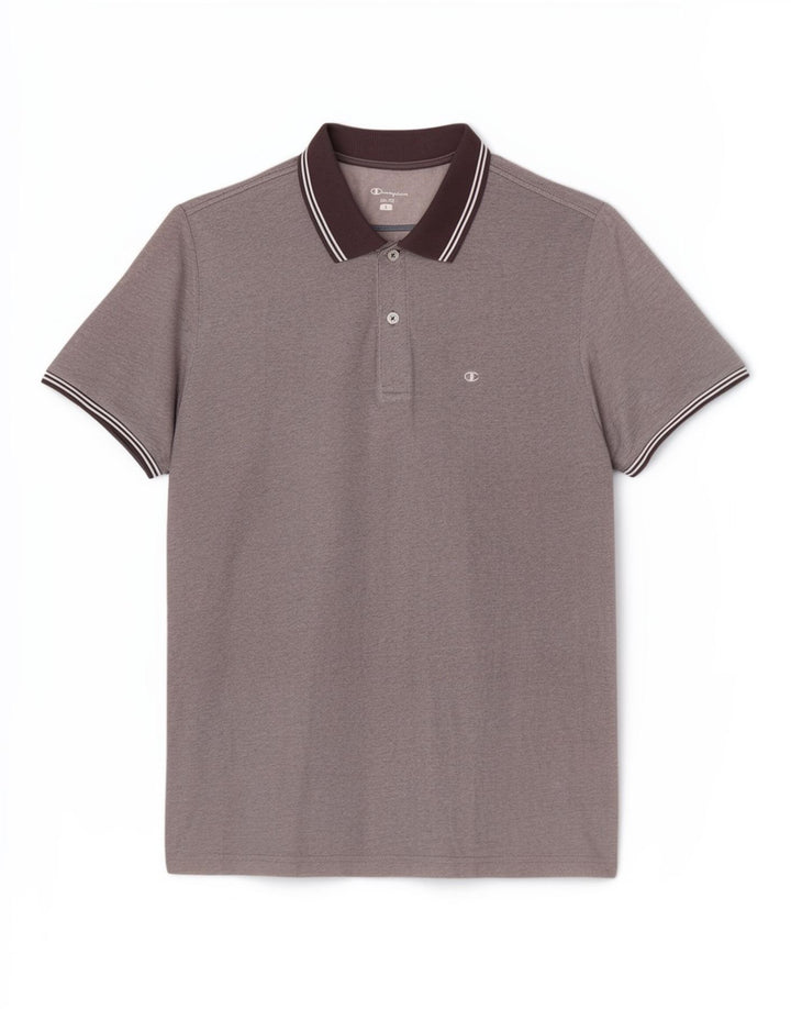 Champion Herre Easy Fit Polo Shirt Large Grå