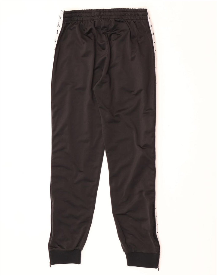 Kappa Herre grafisk træningsdragt Bukser Joggers Medium Sort Colourblock