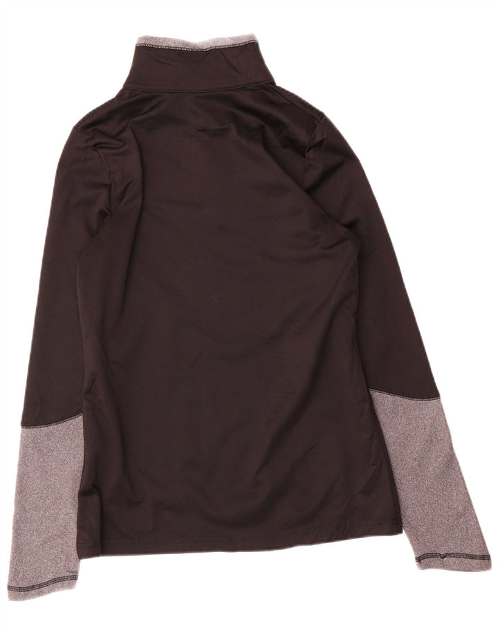 The North Face Dame Pullover Træningsdragt Top UK 10 Small Black Flecked