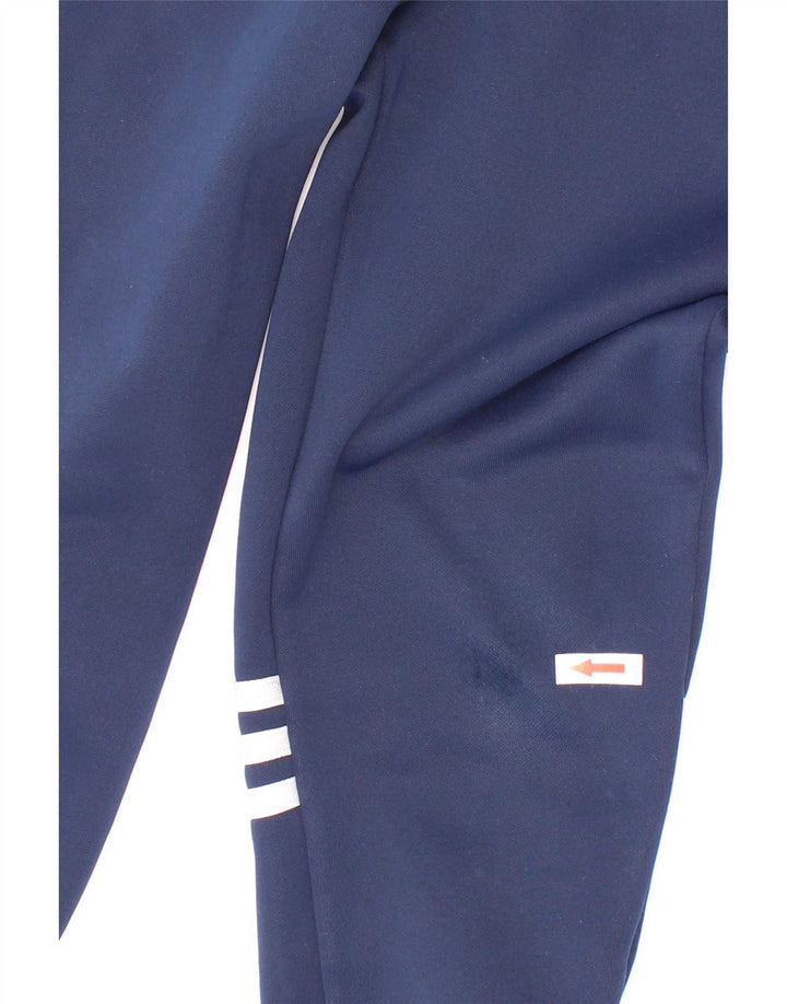 Adidas Drenge Træningsdragt Bukser Joggers 6-7 År Marineblå Polyester