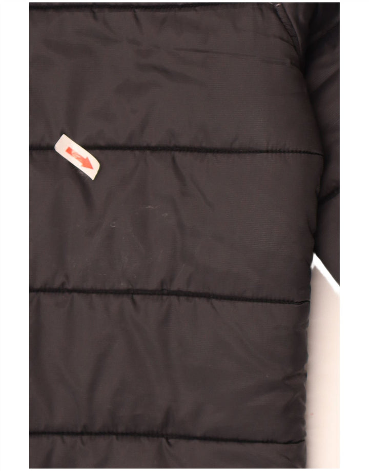 G-Star Dame Hætte Polstret Jakke UK 14 Stor Sort Polyester