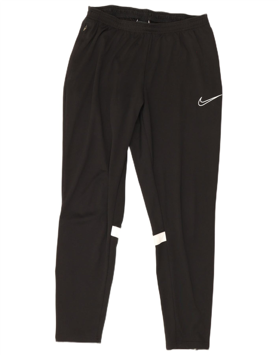 Nike Herre Dri Fit træningsdragt Bukser Large Black Colourblock Polyester