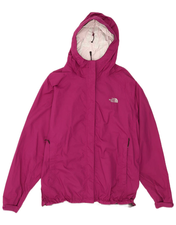 The North Face Dame Hætte Oversized regnjakke UK 18 XL Lilla Nylon