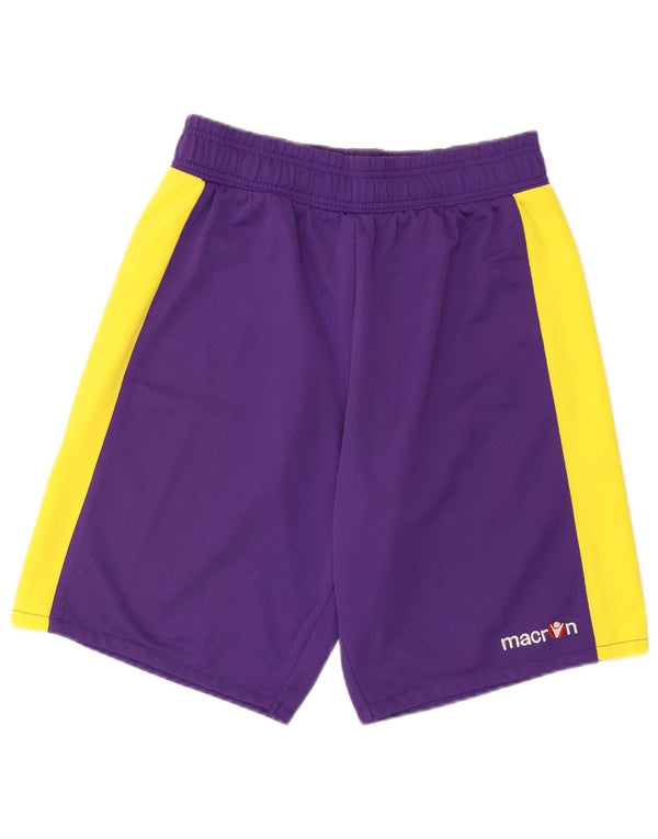 Macron Sportsshorts til mænd Medium Lilla Colourblock Polyester