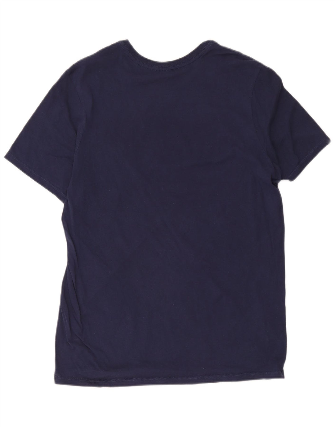 Nike Herre Athletic Cut Grafisk T-Shirt Top Medium Navy Blue
