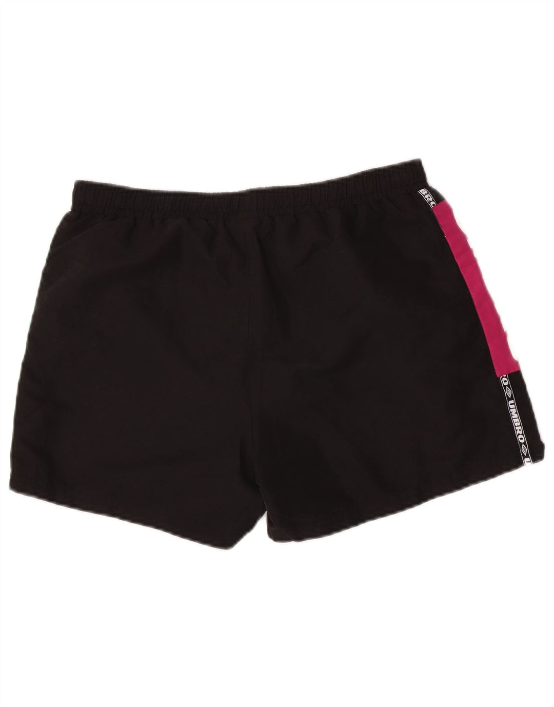 Umbro Herre grafiske sportsshorts Medium Sort Colourblock Polyester