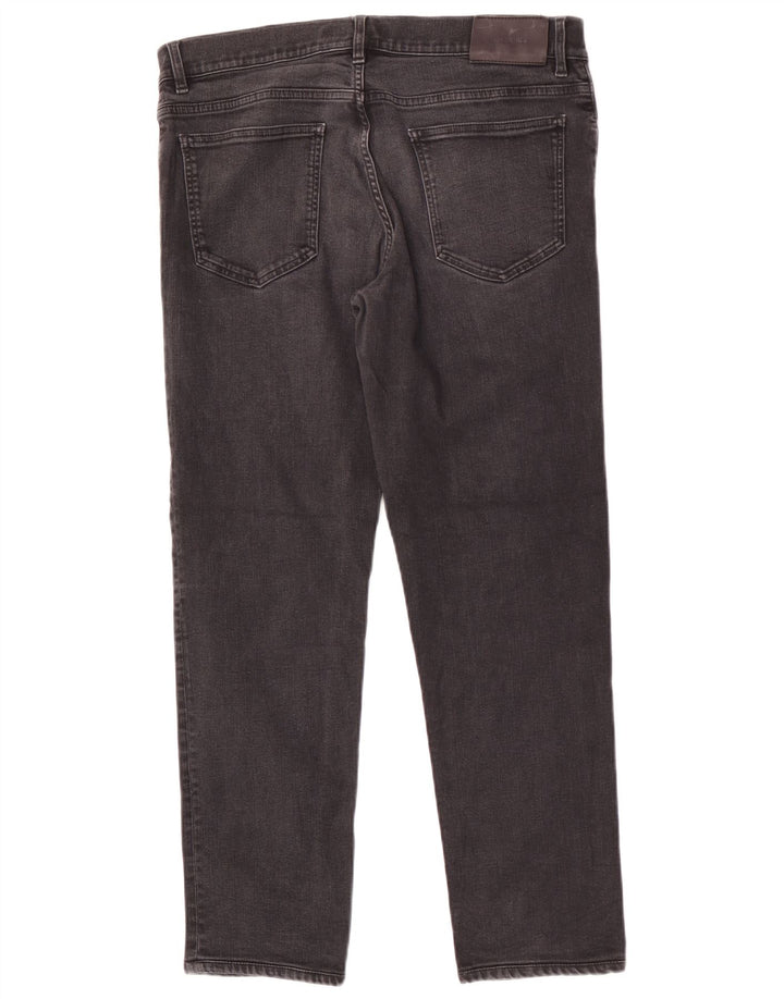 Trussardi Straight Jeans til mænd W34 L29 Grå bomuld