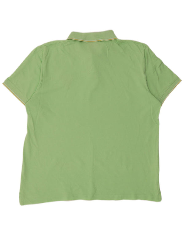 Guru Herre Kortærmet Polo Shirt 3XL Grøn Bomuld