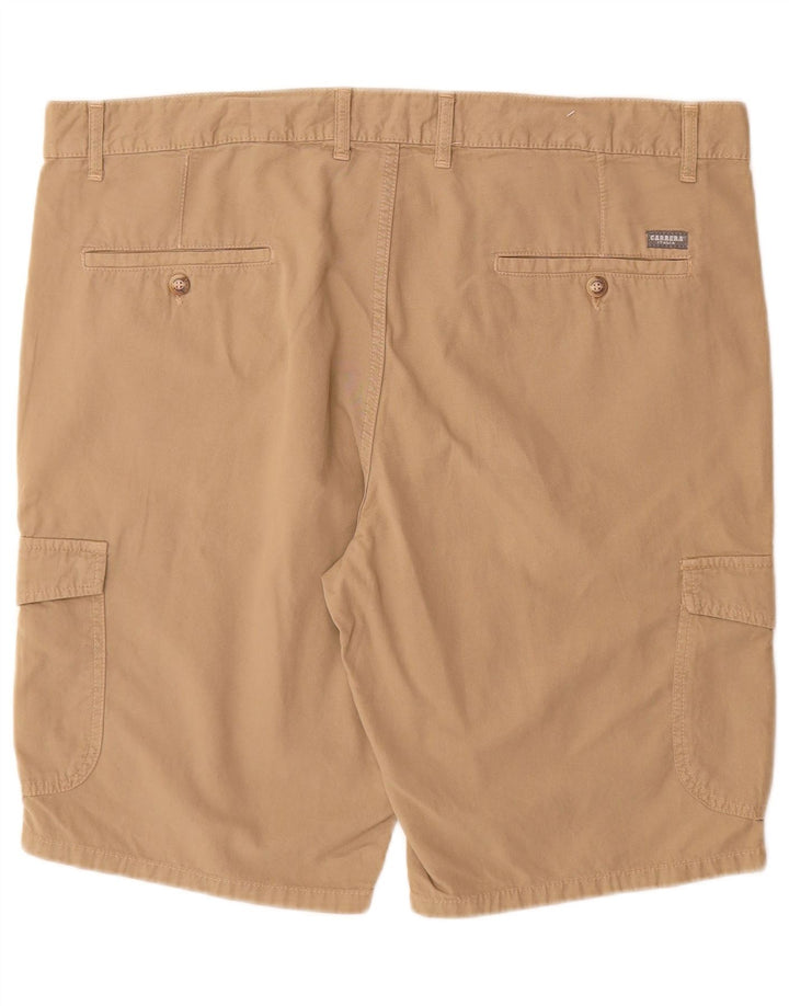 Carrera Herre Regular Fit Cargo Shorts W38 XL Beige Bomuld