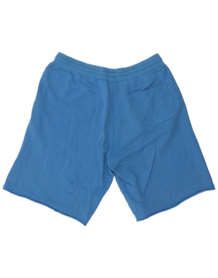 Nike Herre grafiske sportsshorts store blå bomuld