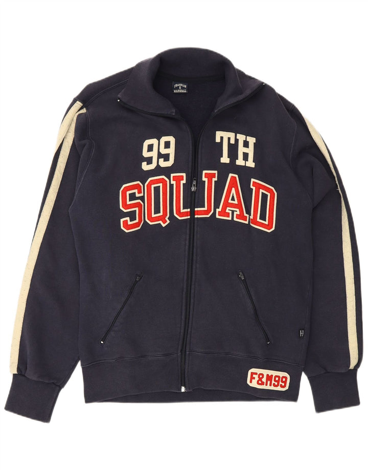 Franklin & Marshall Herre træningsdragt Topjakke Medium Navy Blue Colourblock