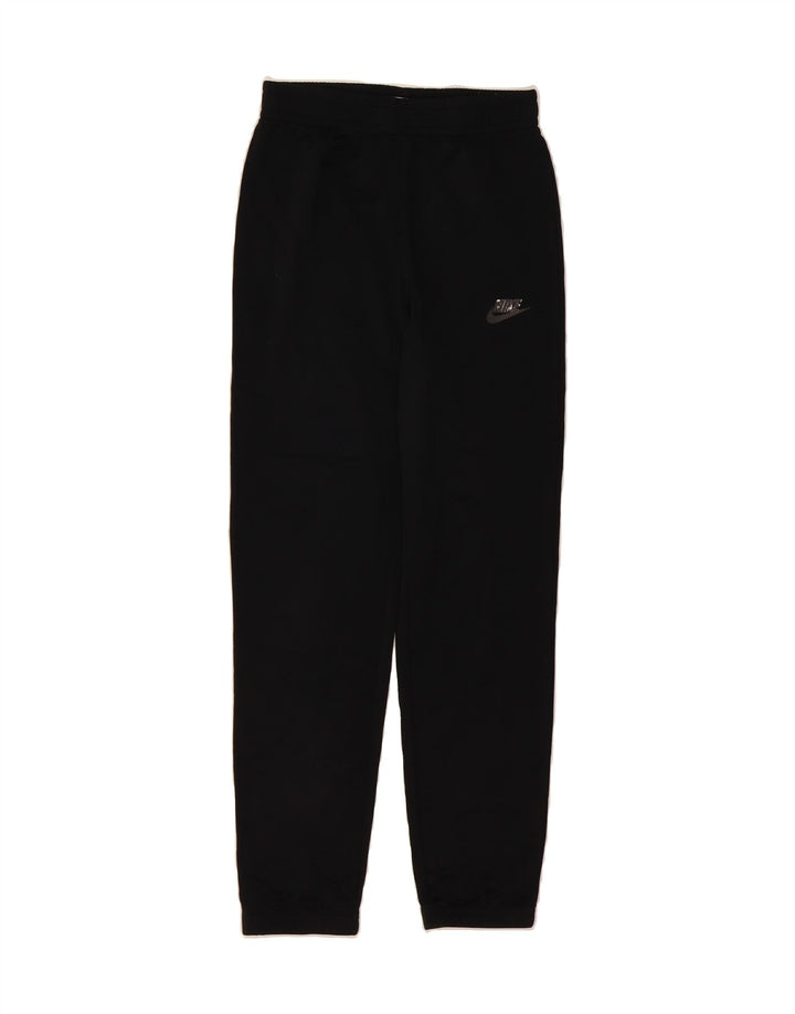 NIKE Boys Tracksuit Trousers 12-13 Years Large  Black Polyester Vintage Nike and Second-Hand Nike from Messina Hembry 