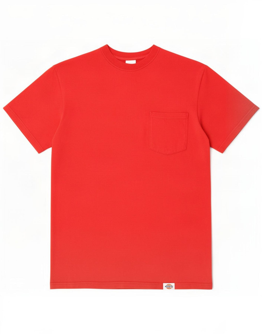 Dickies Herre T-Shirt Top Stor Rød Bomuld